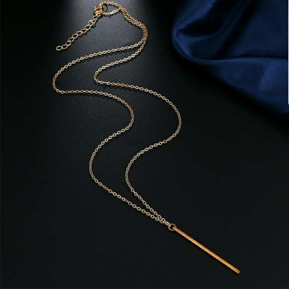 NWT Y shaped gold lariat necklace - Picture 7 of 8